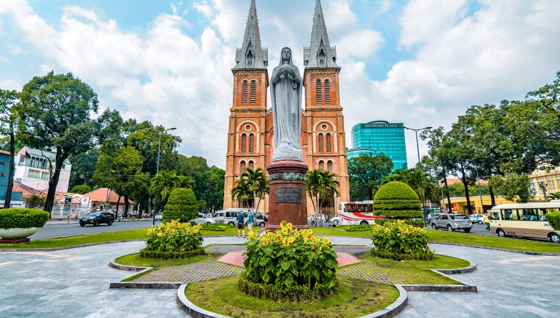 Notre Dame Cathedral in Vietnam