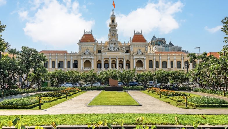 Ho Chi Minh city in Vietnam